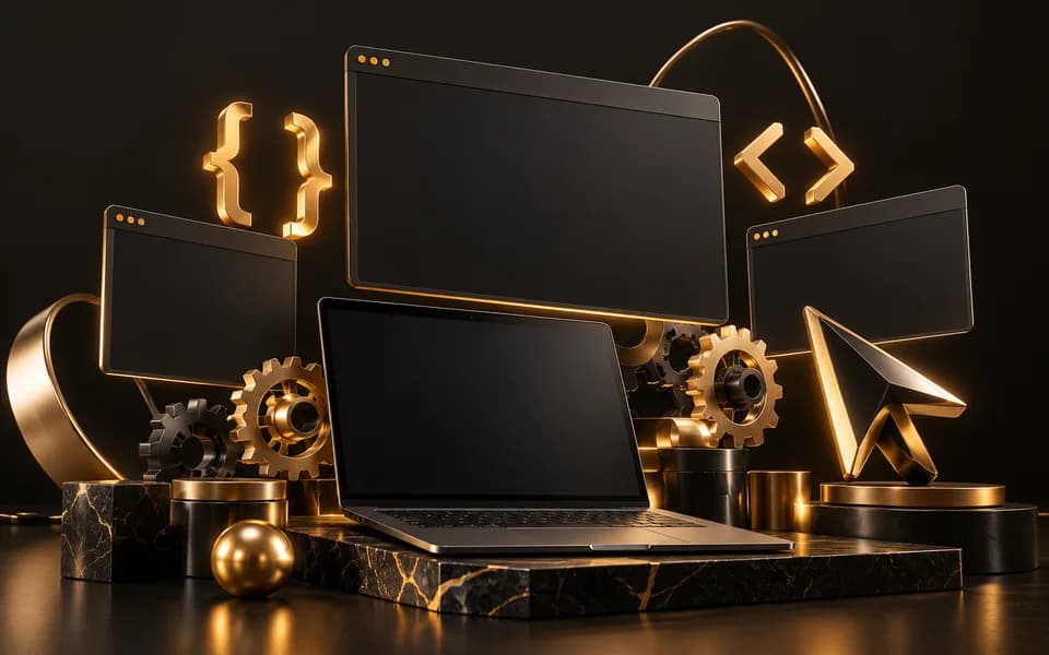 Developer editor panels, brackets and precision gears