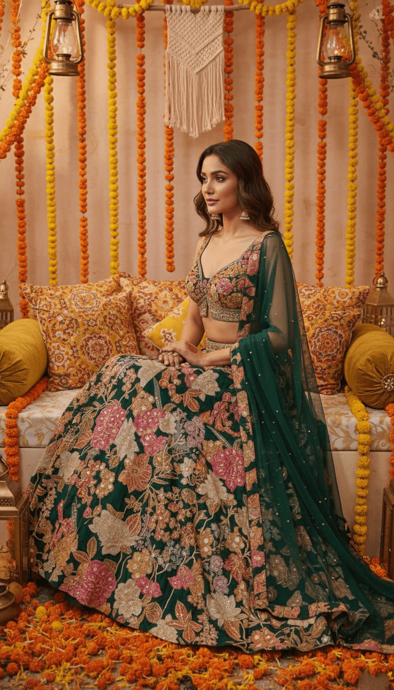 Mehendi Seat Portrait