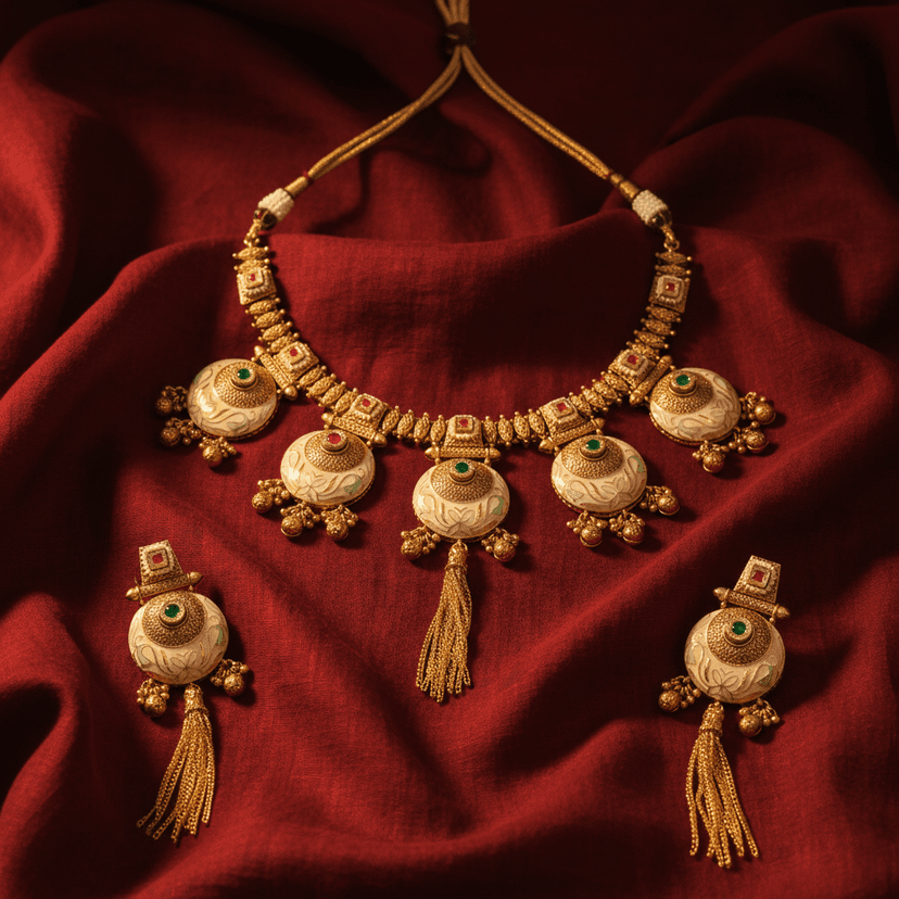 Warm Gold Jewelry Glow